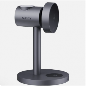 Aukey - AUKEY LC-MC311 MagFusion Qi2 三合一無線充電底座,現價$109.99