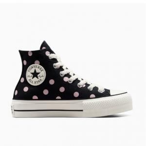 Converse Chuck Taylor All Star Lift 厚底波点板鞋