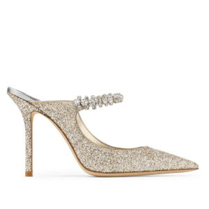 Jimmy Choo Bing 100 水钻高跟鞋