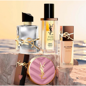 YSL Beauty圣罗兰Canada官网全场美妆香水护肤热卖 收啵啵唇冻黑管唇釉腮红等
