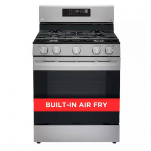 LG 一体式烤箱炉灶 5.8 cu. ft. @ Home Depot