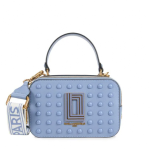 Karl Lagerfeld Paris Simone Floral Embroidery Studded Crossbody Bag