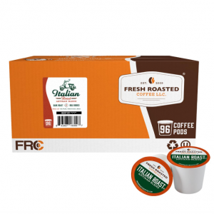 Fresh Roasted Coffee 意式深烘咖啡胶囊 96粒 @ Amazon