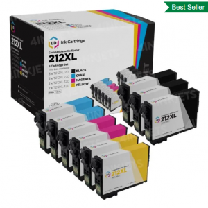 9 件套再生爱普生 T212XL 高质量墨盒