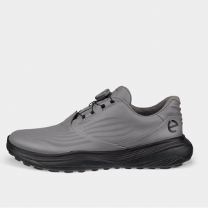 ECCO Golf Lt1 Boa 男士皮革防水高尔夫球鞋
