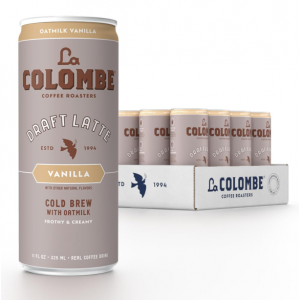 La Colombe 燕麦奶香草拿铁 11oz 12罐 @ Amazon