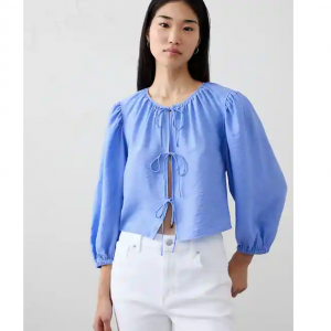 Banana Republic 开放式系带上衣