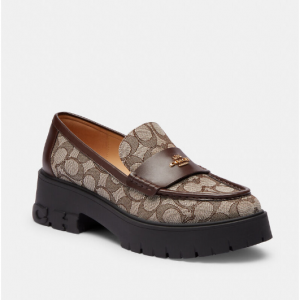 Coach Ruthie Loafer In Signature Jacquard