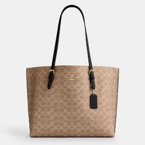 Coach Mollie 帆布托特包