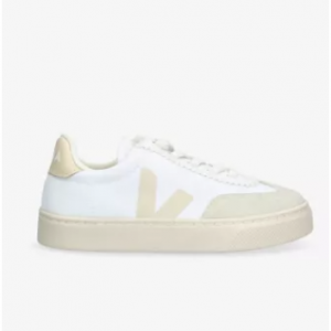 VEJA Kids' Small Volley Logo-Embroidered Canvas Low-Top Trainers