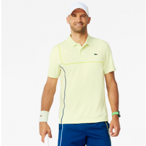 Lacoste Ultra Dry Piqué Tennis 男士常规版型Polo衫
