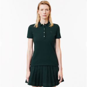 Lacoste L.12.D Piqué 女士修身弹力Polo衫