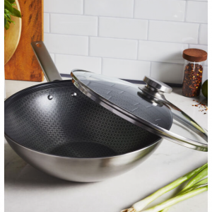 ZWILLING Joy Plus 30 厘米/12 英寸 18/10 不锈钢炒锅