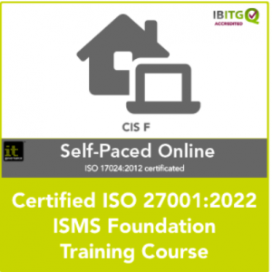 认证 ISO 27001:2022 ISMS 基金会自定进度在线培训课程