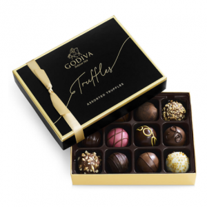 Godiva 招牌松露巧克力礼盒 12颗