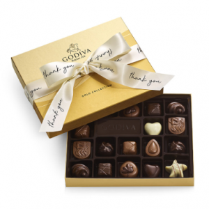 Godiva 什锦巧克力金装礼盒 18颗