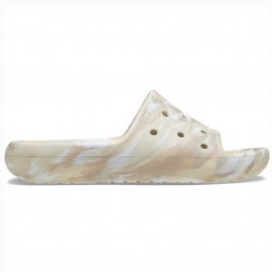 Crocs 经典大理石纹拖鞋