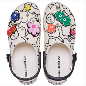 Crocs Marimekko 经典厚底洞洞鞋
