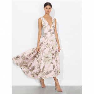 LILA 结构感中长连衣裙