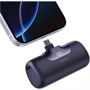 Amazon -  iWALK 便携式充电器 5500mAh 新一代小型移动电源 22.5W 快充，6.6折