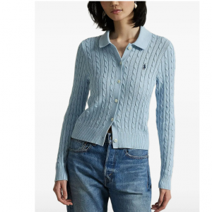 Polo Ralph Lauren cable-knit polo cardigan