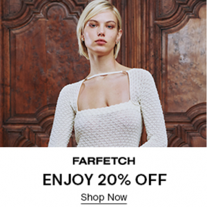 FARFETCH USA - 20% Off Selected Styles $145+ on Burberry, Vivienne Westwood, Diesel, GANNI & More 