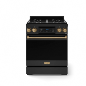 30英寸专业LP系列,带倾斜面板触摸控制,哑光黑色/古铜色