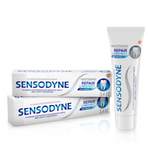 Sensodyne Repair and Protect Whitening Toothpaste, 3.4 oz (Pack of 2) @ Amazon