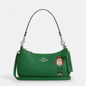 Coach X Peanuts Teri Shoulder Bag With Peppermint Patty
