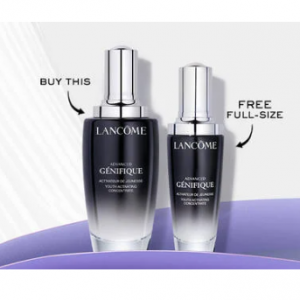 Lancome兰蔻官网劳工节小黑瓶精华肌底液大促 买120ml到手170ml