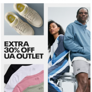 Under Armour 劳工节大促 精选时尚潮流运动鞋服折上折限时钜惠  