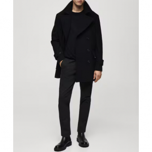 棉质锥形九分裤