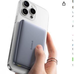 Amazon - Baseus Picogo 超薄磁吸充电宝 10000毫安 ，现价$27.99