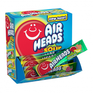 Airheads 酸味太妃糖 60支裝 @ Amazon