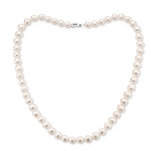 EFFY Collection EFFY® White Cultured Freshwater Pearl (7 mm) 18" Statement Necklace