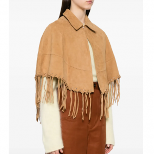 Maje 流苏斗篷上衣