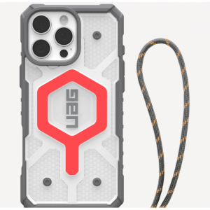 iPhone 16 Pro Max - Pathfinder 透明手机壳 MagSafe  + Active Lava 挂绳