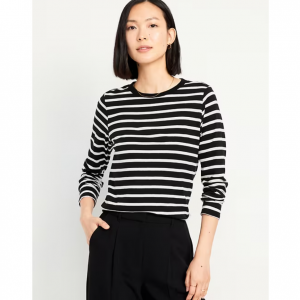 Old Navy EveryWear 长袖条纹T恤