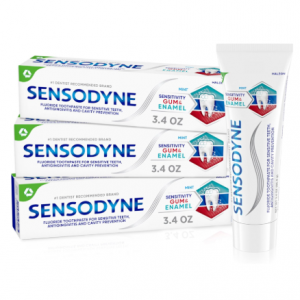 Sensodyne 修复牙膏 敏感牙齿可用 3.4oz 3支装