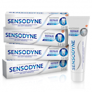 Sensodyne 强效珐琅质修复美白牙膏 3.4oz 4支