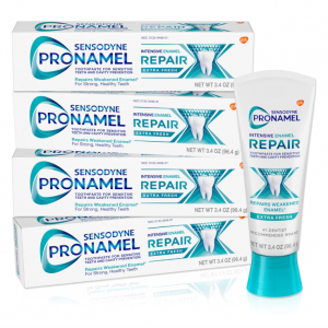 Sensodyne Pronamel 强效修复牙膏 适用于敏感牙齿 3.4oz 4支装