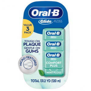 Oral-B Glide 牙线 薄荷 3件装 @ Amazon