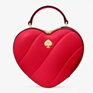 Love Shack Quilted 3D Heart Crossbody
