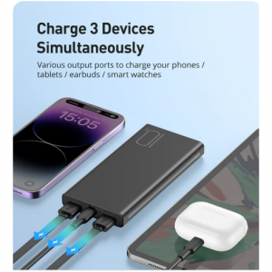 25% off RAVPower AF-PB010 10000mAh 15W Power Bank with USB-C Charging 5V 3A, 2 Pcs @RAVPower