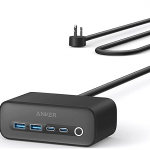 Amazon - Anker 525 3AC+2A+2C 65W PD 充电站 ，现价$29.99