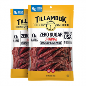 Tillamook 零糖原味烟熏香肠 2包 适合低碳Ketone饮食 @ Amazon