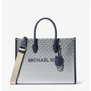 Michael Kors Outlet Mirella Ombré Logo 中号托特包