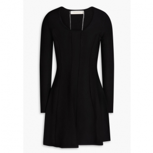 ZIMMERMANN Pointelle-knit mini dress