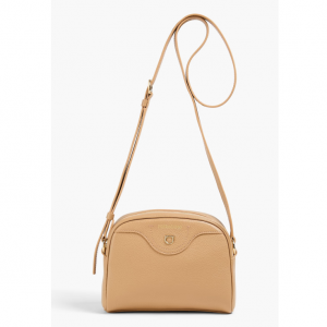 FERRAGAMO Eram pebbled-leather cross-body bag