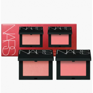 NARS Orgasm Matte & Glow Talc-Free Powder Blush Duo $68 Value